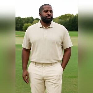 Chaps Performance Chino Hampton Khaki 32/30 Golf